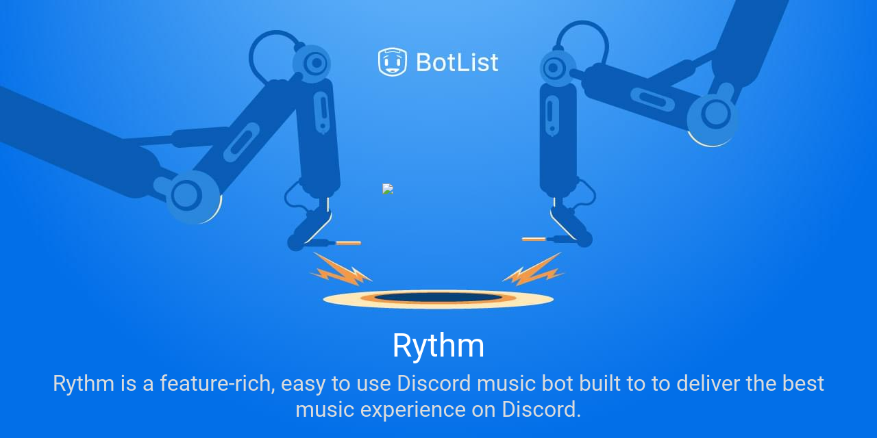 Rythm Bot On Discord Chatbot On Botlist