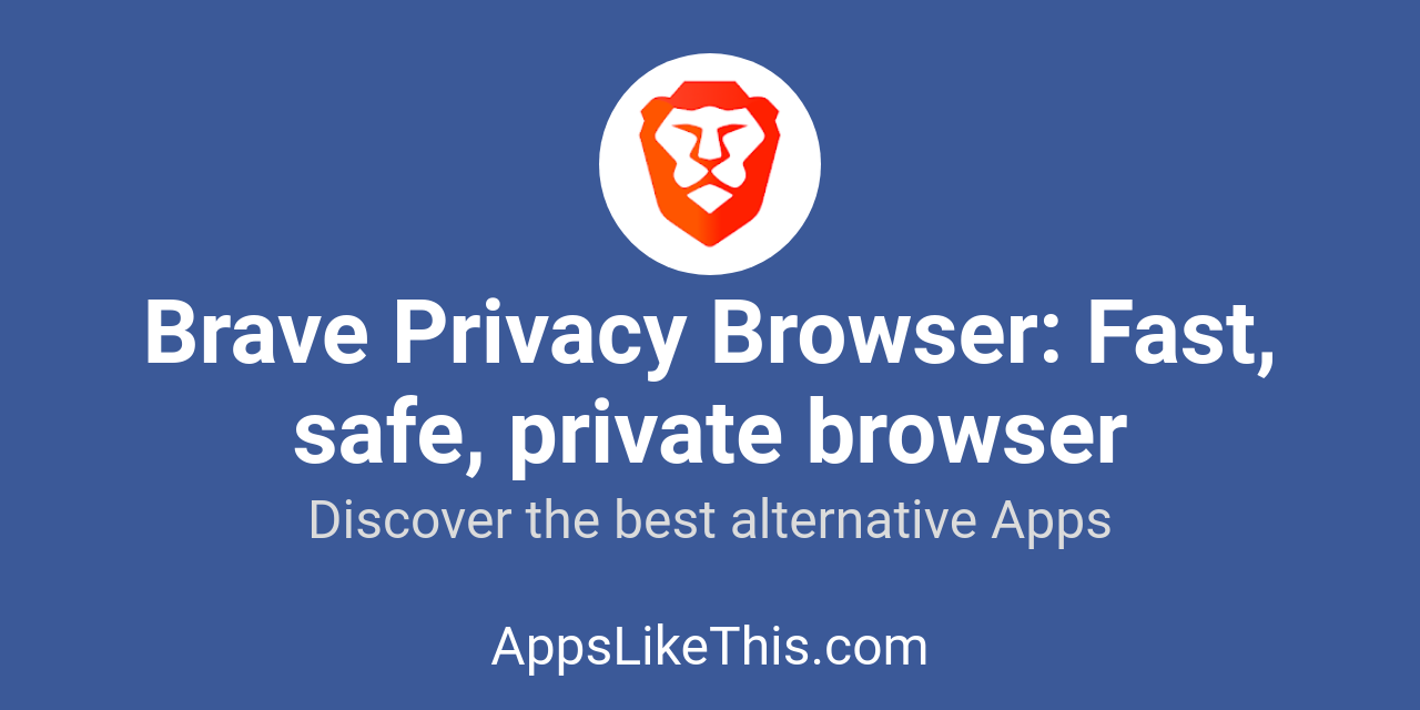 brave private browser app