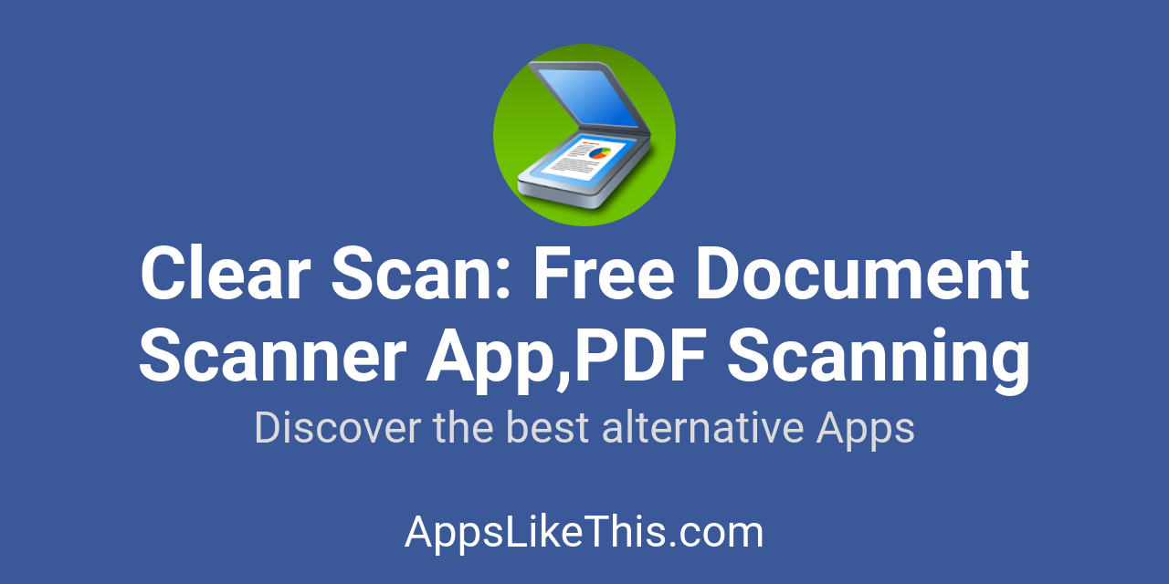 Clear Scanner Free PDF Scans instal the new for windows
