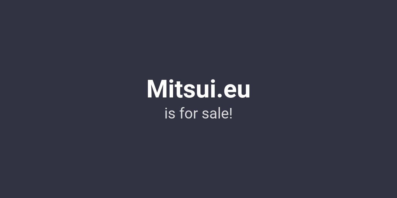 (c) Mitsui.eu