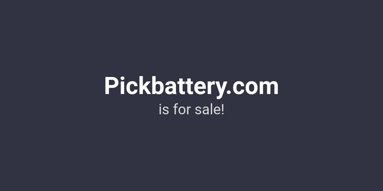 (c) Pickbattery.com