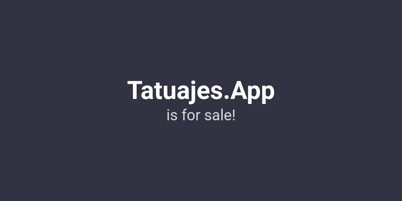(c) Tatuajes.app