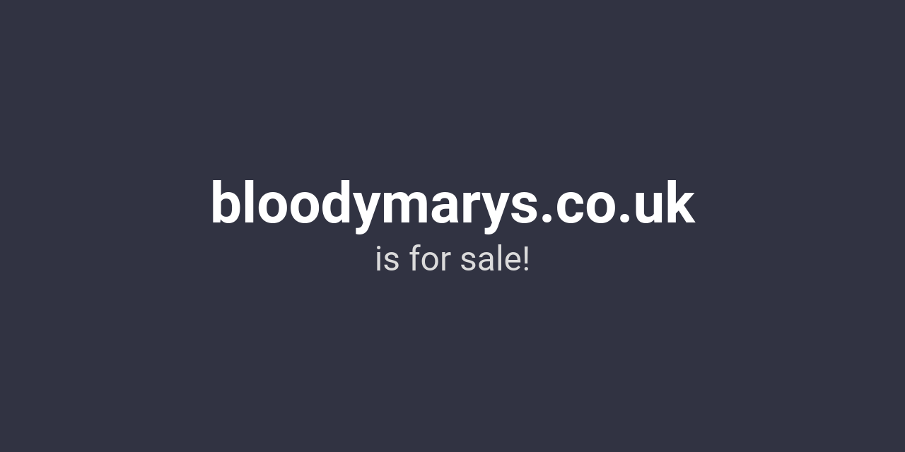 (c) Bloodymarys.co.uk