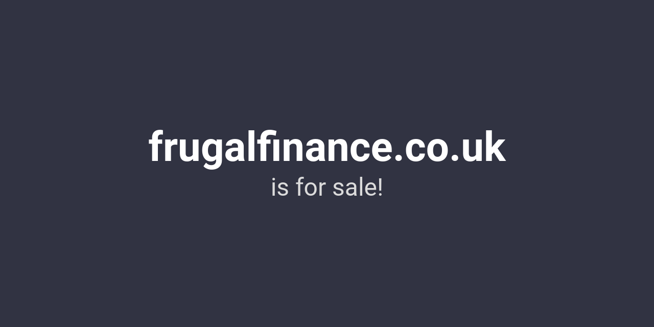 (c) Frugalfinance.co.uk