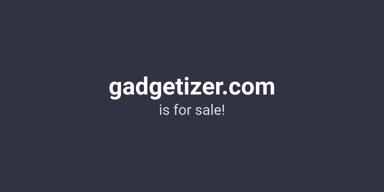 (c) Gadgetizer.com