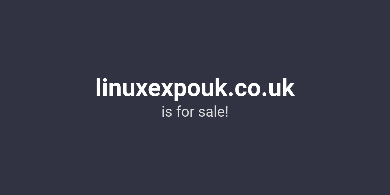 (c) Linuxexpouk.co.uk