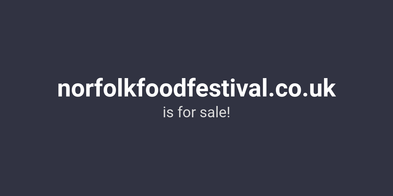 (c) Norfolkfoodfestival.co.uk
