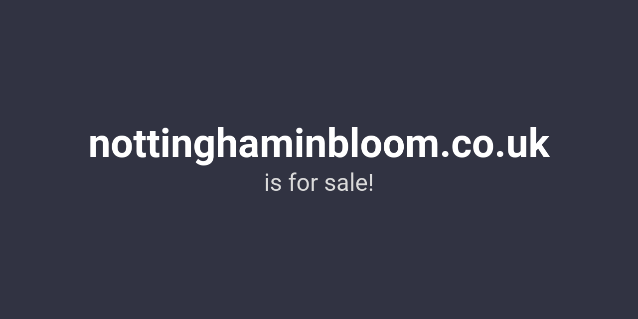 (c) Nottinghaminbloom.co.uk