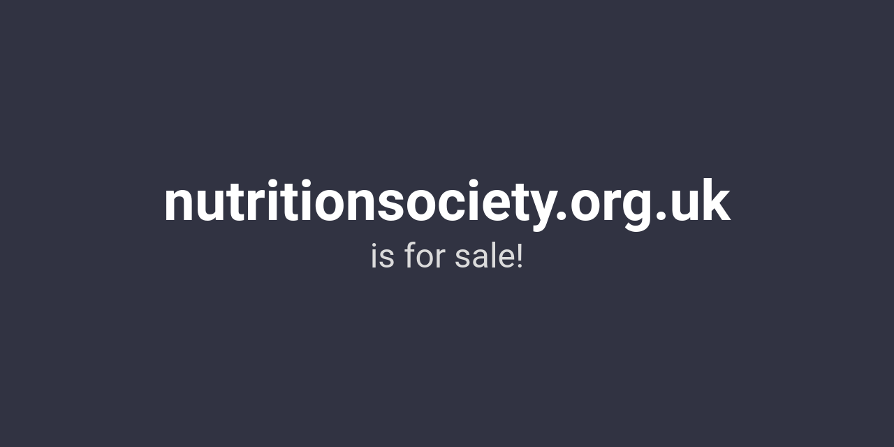 (c) Nutritionsociety.org.uk