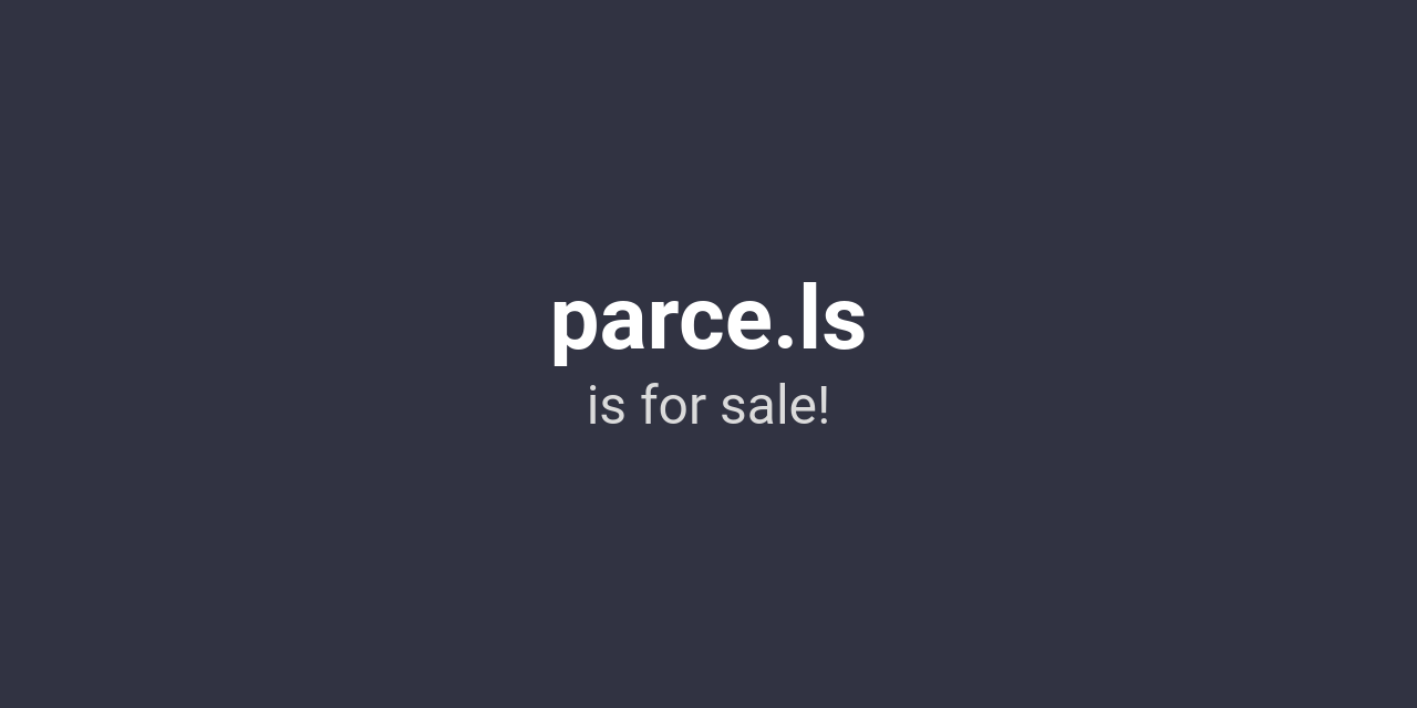 parce.ls is for sale!