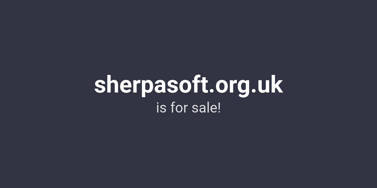 (c) Sherpasoft.org.uk
