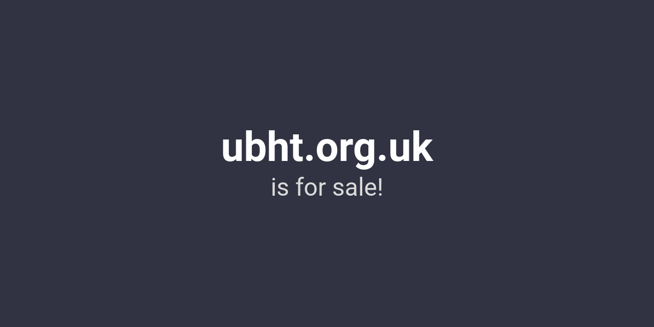 (c) Ubht.org.uk